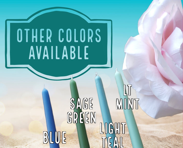 Standard Beeswax Tapers