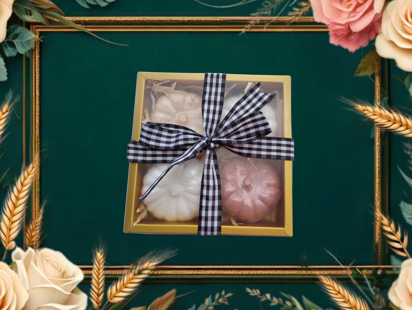 Pumpkin Soap Gift Set, 4 Soaps