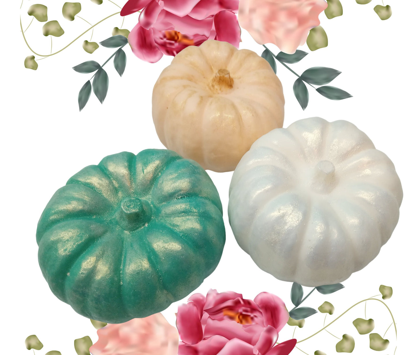 Celtic Pumpkin Soap Set: Irish Flag Colors, Fall Decor