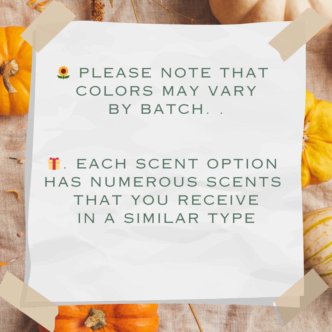 Pumpkin Soap Gift Set, 4 Soaps