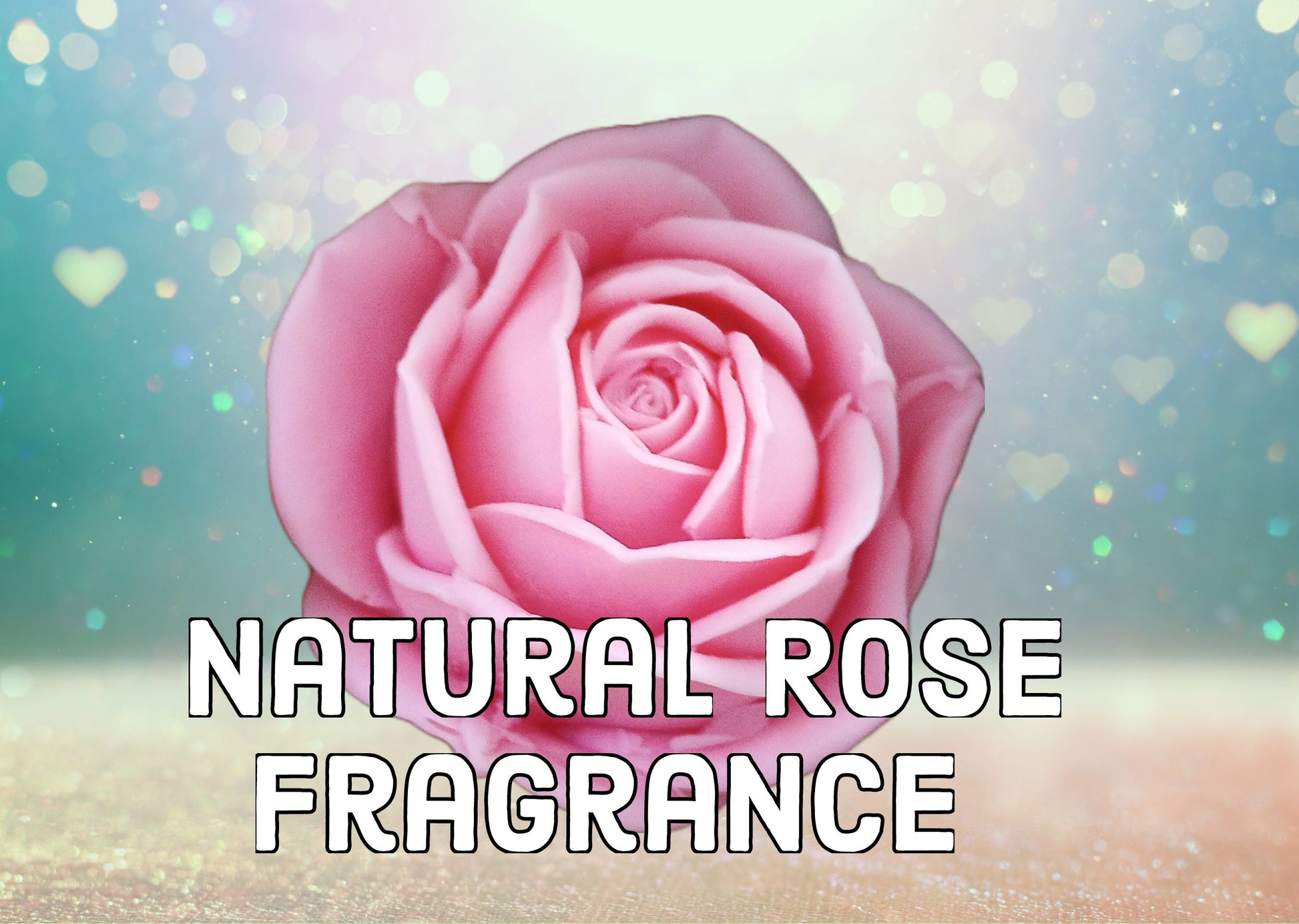 Intricately detailed pink rose flower soap made from an artisan mold.